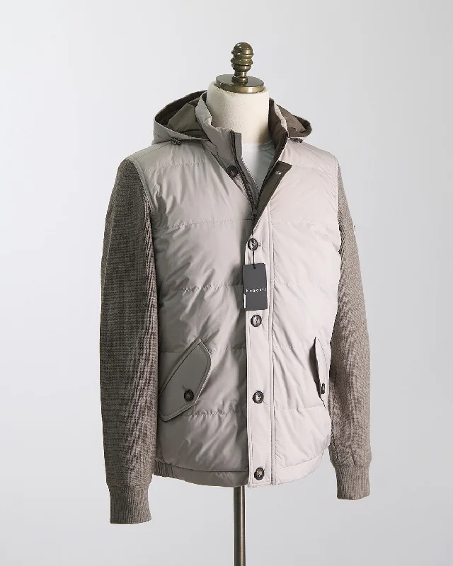 Modern Comfort Mix Media 'Go-Anywhere' Hybrid Jacket