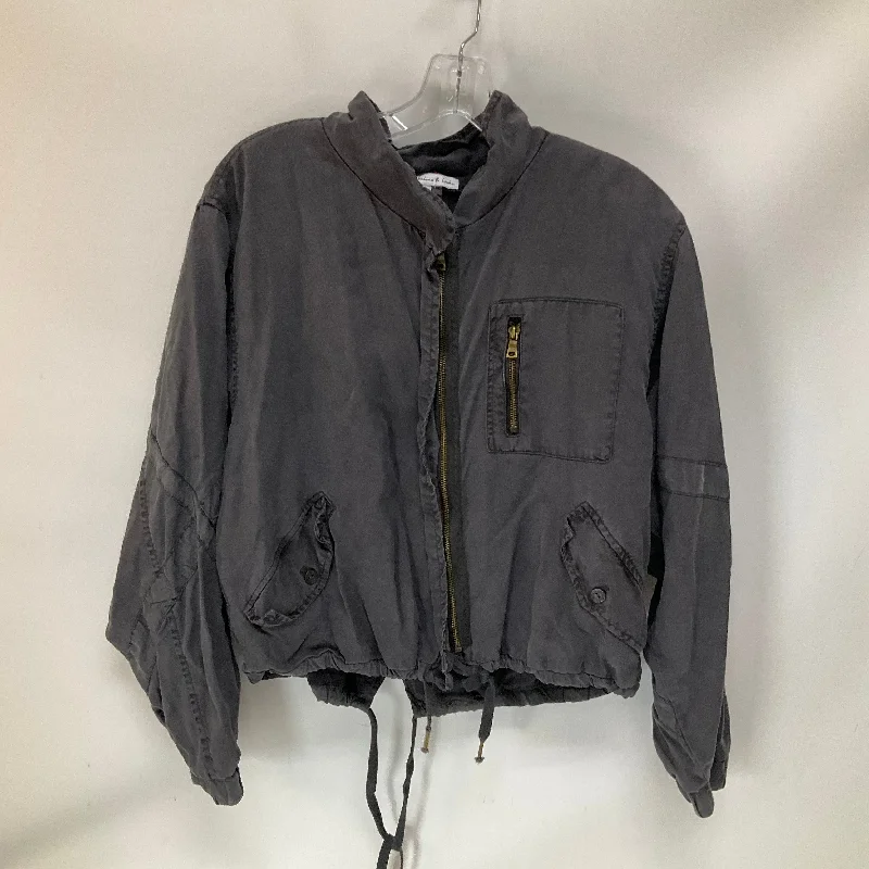 Comfortable Fashion Jacket Other By Young Fabulous & Broke In Grey, Size: M