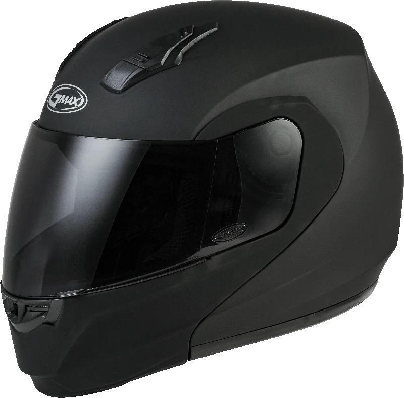 Luxury Classic GMax 72-5021 MD-04 Modular Helmet Matte Black