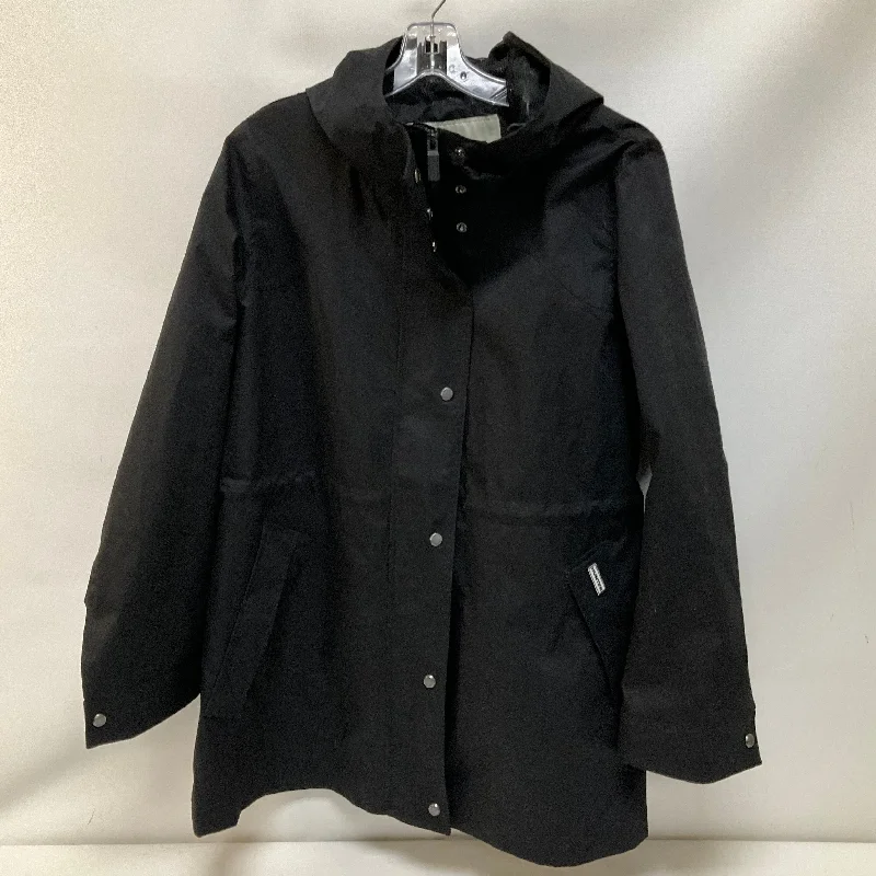 Elegant Comfort Jacket Windbreaker By Hunter In Black, Size: 2x