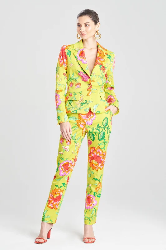 Personalized Series Junko Cotton Chino Tailored Blazer Jacket
