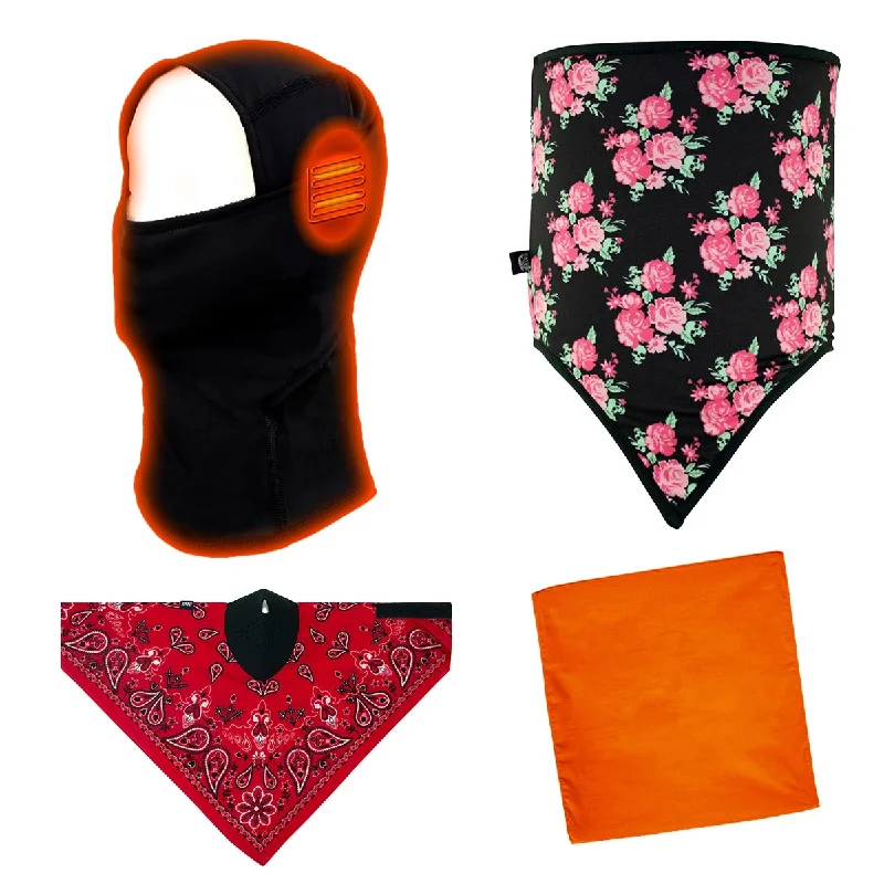 Street Fashion Gift Box 4 Ladies MP7922FMSET Black 'Heated' Balaclava and ZanHead Gear Products Street Fashion Gift Box 4 Ladies MP7922FMSET Black 'Heated' Balaclava and ZanHead Gear Products