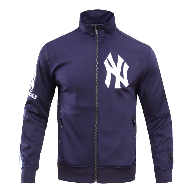 Sweet Breath MLB NEW YORK YANKEES CLASSIC MEN'S TRACK JACKET (MIDNIGHT NAVY)