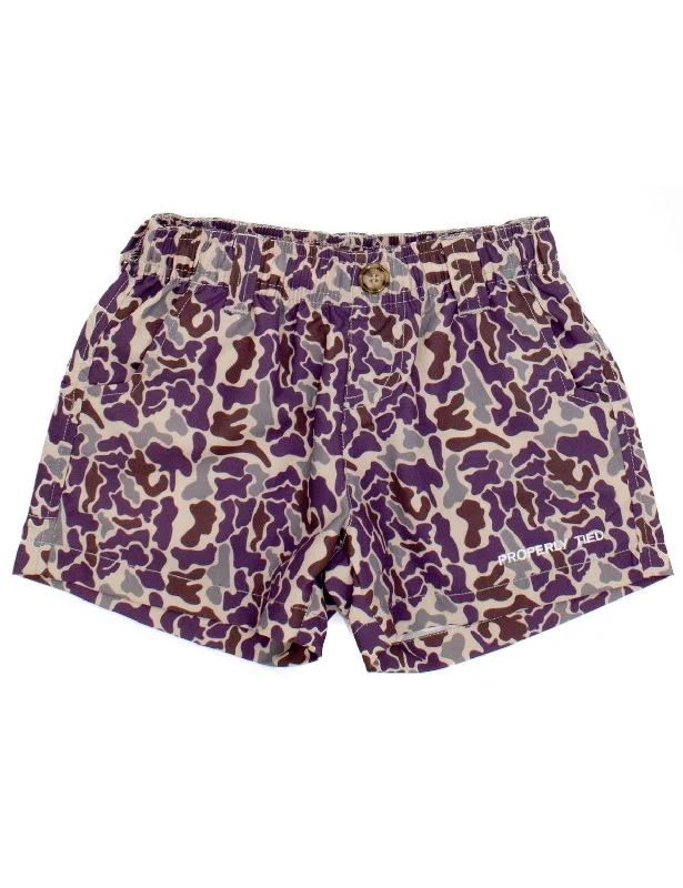 Luxury Style Mallard Shorts, Vintage Camo
