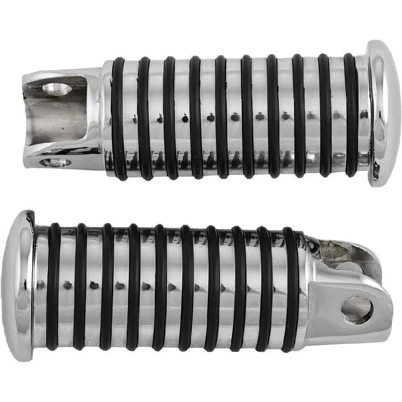 Soft Fabric Looks HardDrive O-Ring Rider Footpeg Set with 5/8in. Female Mount for Harley Davidson 1952-1991 FL, FX, XL models Soft Fabric Looks HardDrive O-Ring Rider Footpeg Set with 5/8in. Female Mount for Harley Davidson 1952-1991 FL, FX, XL models