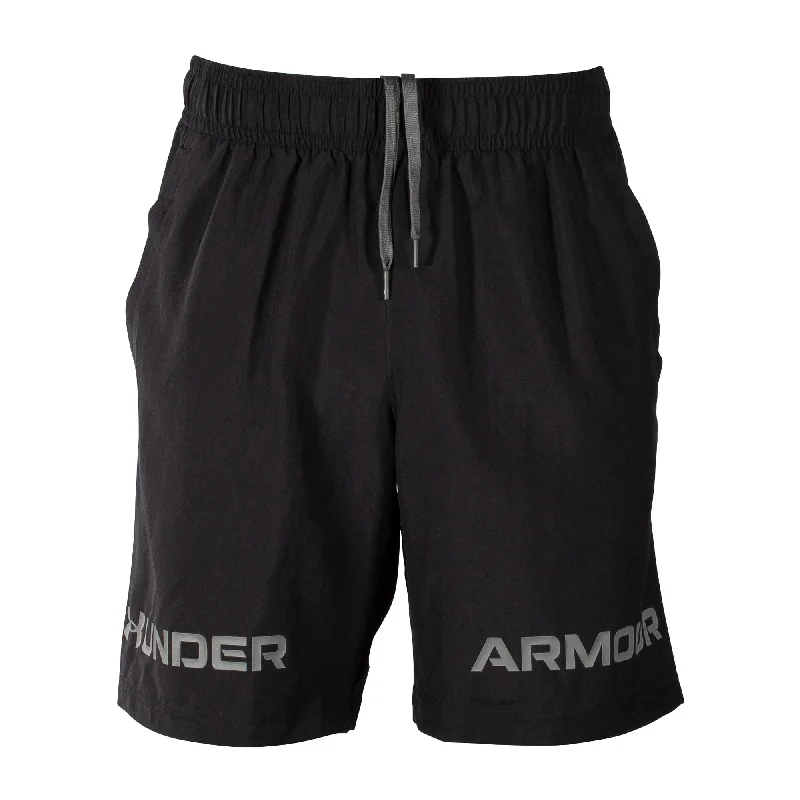 Stretch Design Shorts Woven Graphic Wordmark