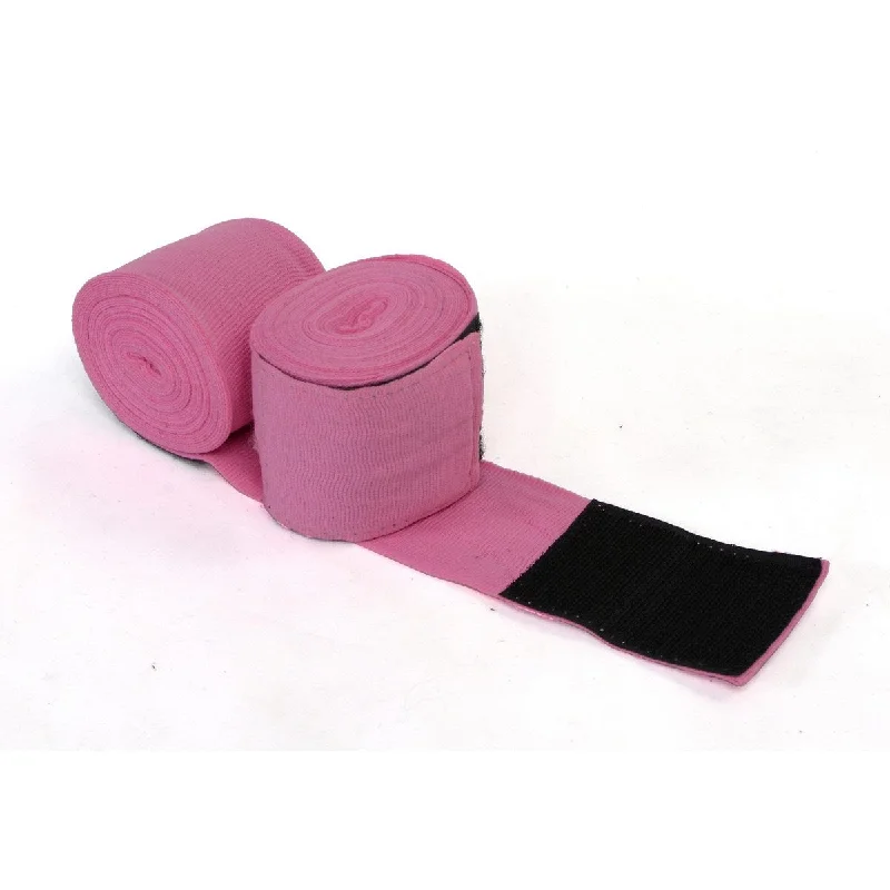 Fashion And Simplicity X-Fitness XF3003 Elastic Professional 180 inch Handwraps-PINK
