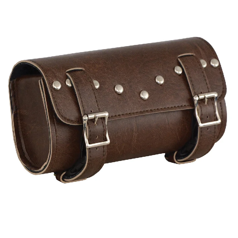 Comfortable Lifestyle Milwaukee Performance MP8527RT Retro Brown PVC Large Windshield Bag Comfortable Lifestyle Milwaukee Performance MP8527RT Retro Brown PVC Large Windshield Bag
