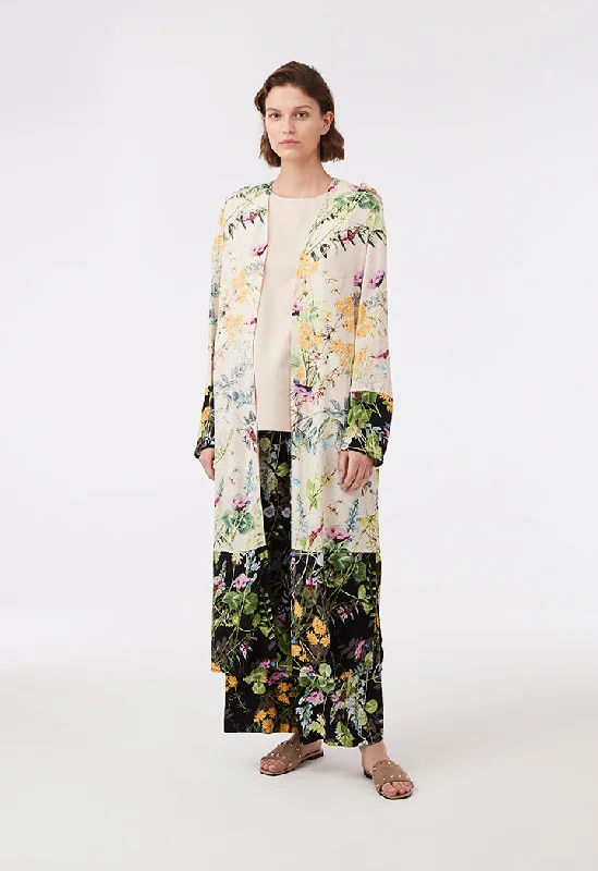 Sports And Leisure Printed Tunic Kimono