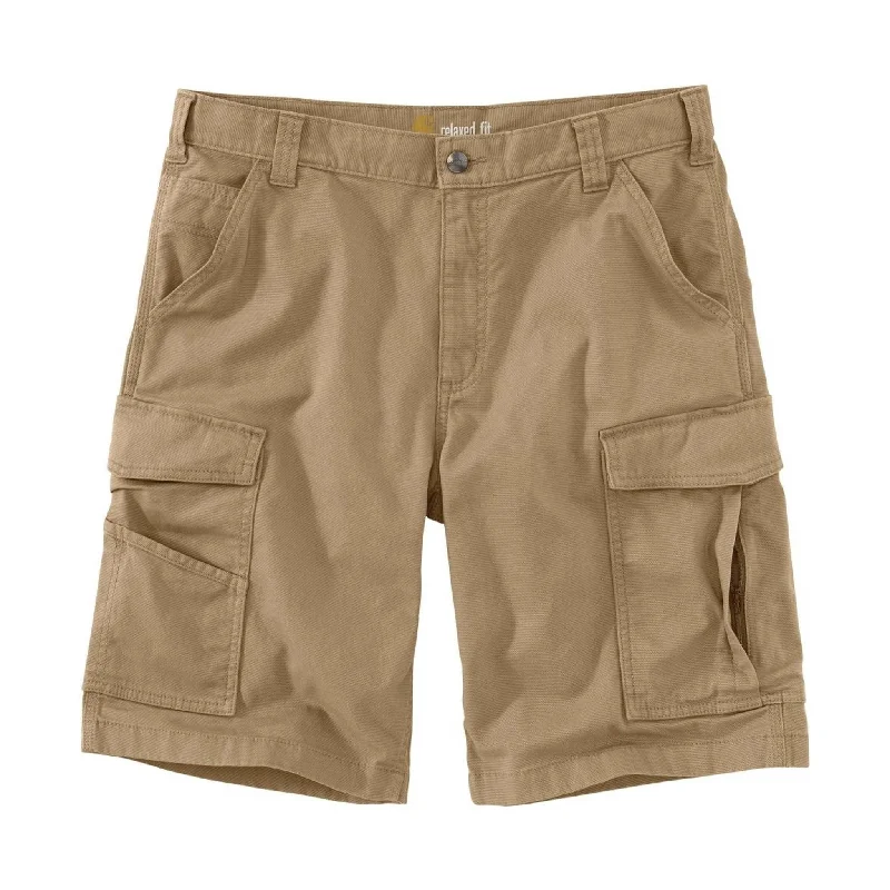 Breathable Style Carhartt Men's Rugged Flex Rigby Cargo Short 11 Inch - Dark Khaki