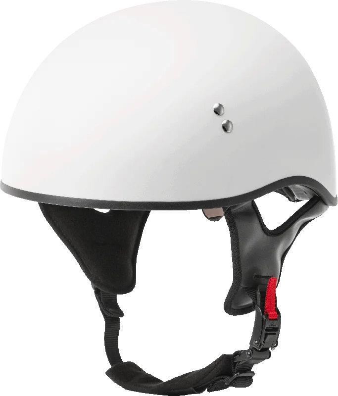 Casual Wear GMax 72-5444 HH-65 Naked Half Helmet Matte White