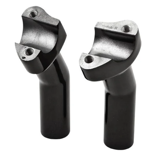 High-end Fashion HardDrive Forged Black Pullback Style Handlebar Risers with 5.5in. Rise for Harley Davidson