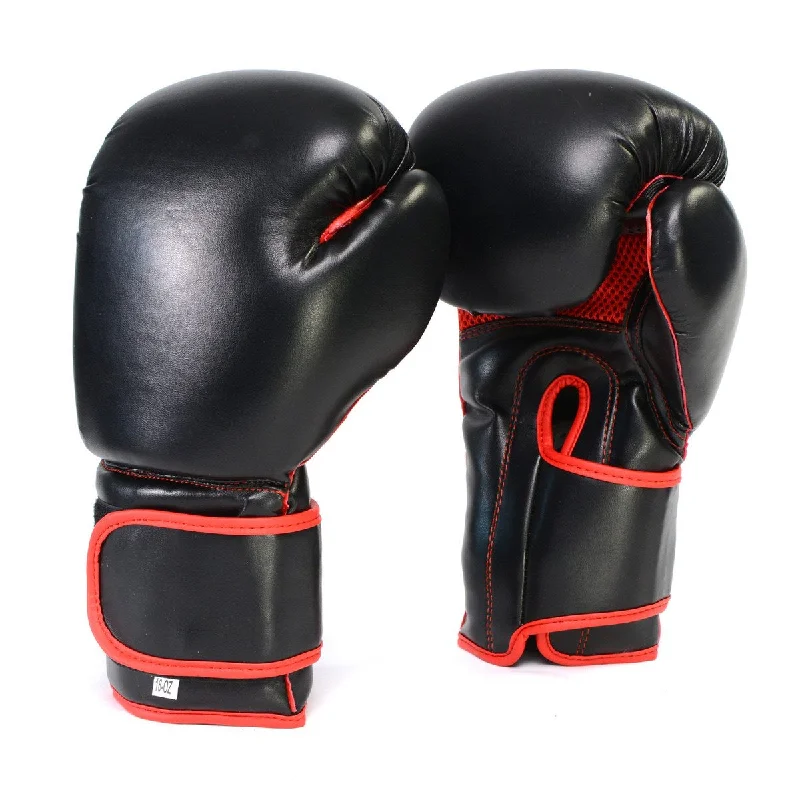 Effortless Comfort X-Fitness XF2000 Gel Boxing Kickboxing Punching Bag Gloves-BLK/RED Effortless Comfort X-Fitness XF2000 Gel Boxing Kickboxing Punching Bag Gloves-BLK/RED