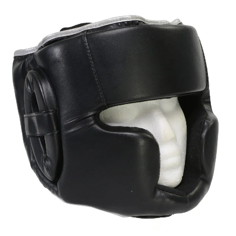 Classic Items X-Fitness XF5000 MMA Boxing Kickboxing Head Gear-BLK/SILVER