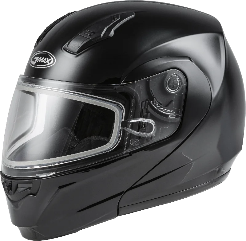 Breezy Style GMax 72-5902 MD-04S Modular Snow Helmet Black