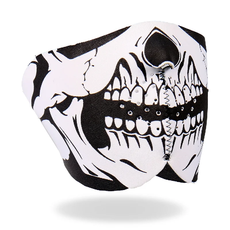Girl Style Hot Leathers FMB1002  Neoprene Skull 1/2 Face Mask