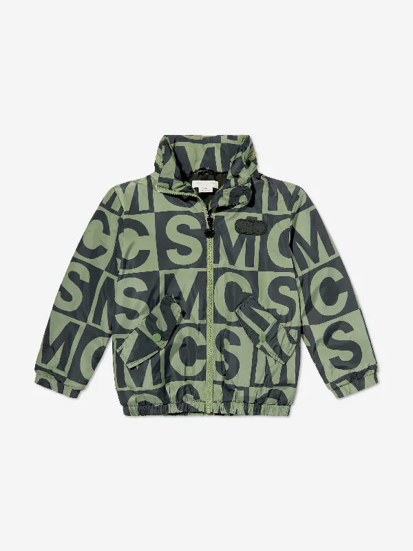 Urban Comfort Stella McCartney Boys Logo Block Jacket in Green