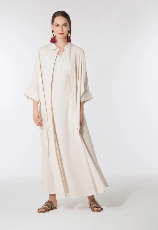 Carefree Maxi Shirt Outerwear