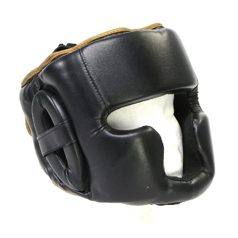 Fashion Expert X-Fitness XF5000 MMA Boxing Kickboxing Head Gear-BLK/COPPER