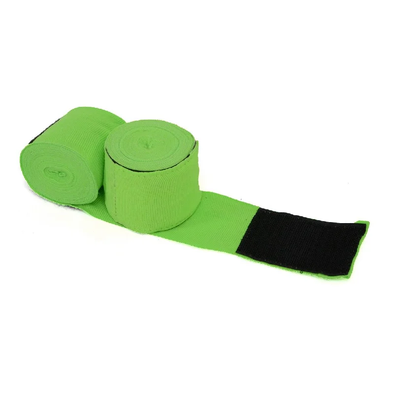 Sweet Breath X-Fitness XF3003 Elastic Professional 180 inch Handwraps-GREEN
