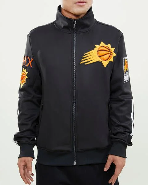 Trendy Items NBA PHOENIX SUNS CLASSIC MEN'S TRACK JACKET (BLACK)