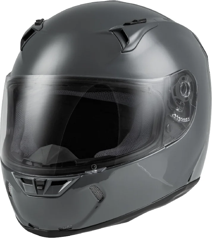 Effortless Wear Fly Racing 73-8354 Revolt Solid Helmet Grey