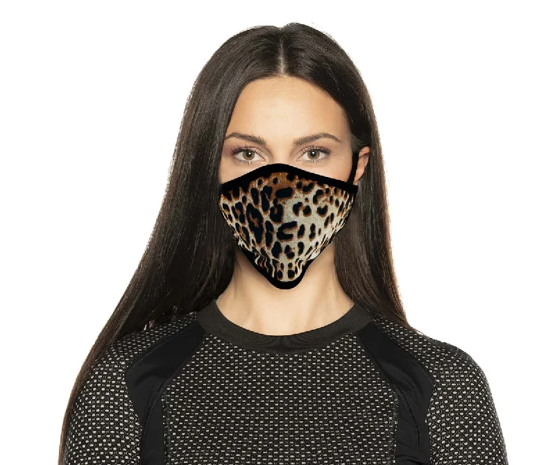 Thin Design Xelement XS8005 (Multi-Pack) 'Leopard Print' USA Made 100 % Cotton Protective Face Mask Thin Design Xelement XS8005 (Multi-Pack) 'Leopard Print' USA Made 100 % Cotton Protective Face Mask