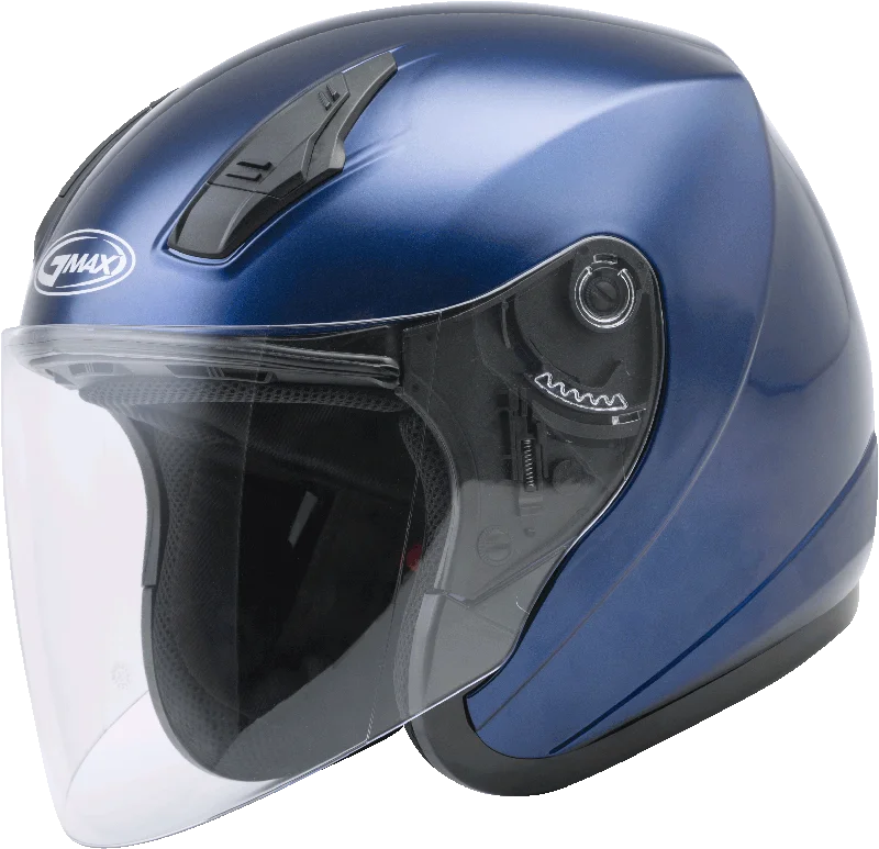 Weekend Style GMax 72-4813 OF-17 Open-Face Helmet Blue