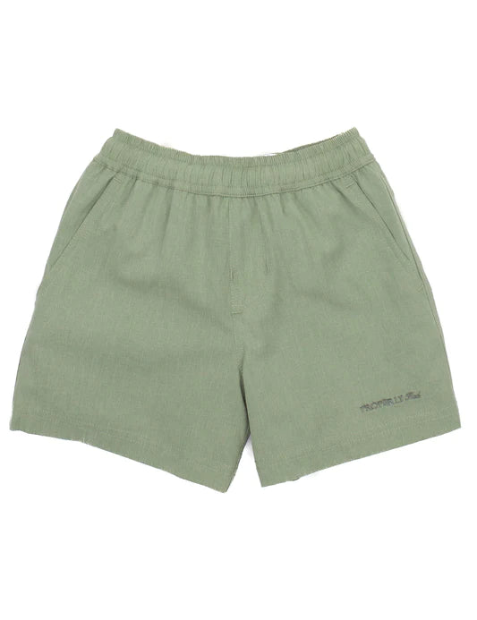 Elegant And Elegant Boys Ace Short Sage Green