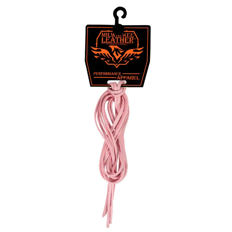 Warm Chic Milwaukee Leather MP7910 Pink Replacement Leather Side Lacing 72 Inch Long