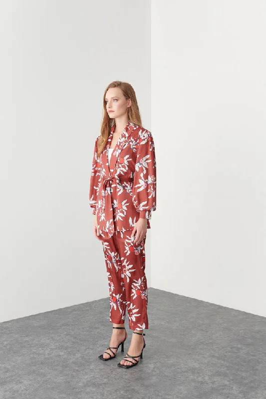 Comfy Dress Printed Jacket