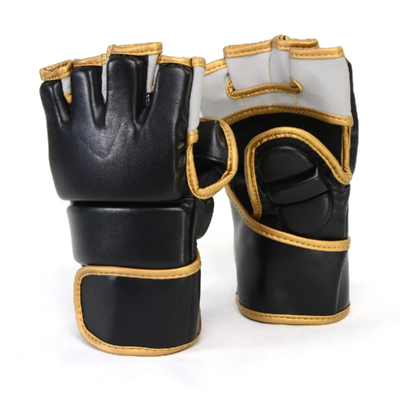 Relaxed Fit X-Fitness XF2002 MMA Grappling Gloves-BLK/COPPER