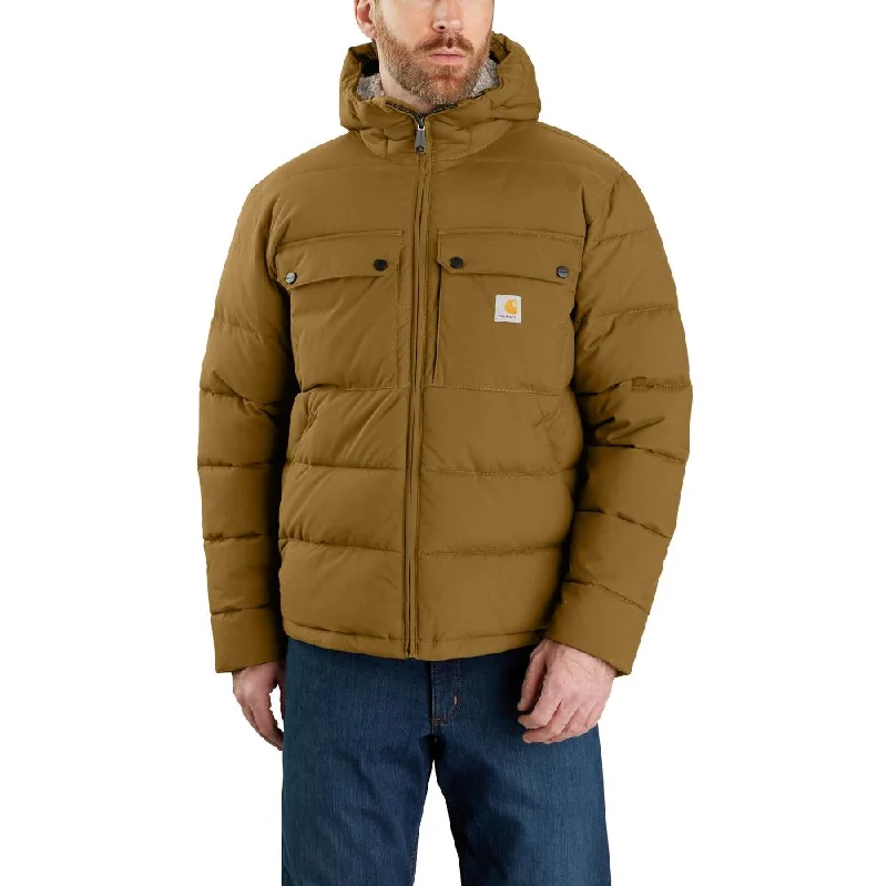Personal Charm 'Carhartt' Men's Montana Loose Fit Insulated Jacket-Level 4 Extreme Warmth Rating - Oak Brown