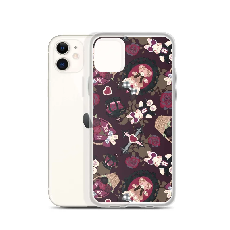 Quality Tailoring Gothic Teddy iPhone Case