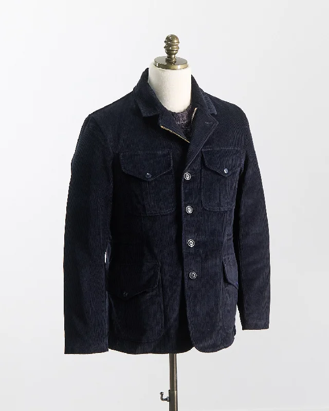 Exquisite Tailoring 7028-Qk Corduroy 'Alligator' Field Jacket
