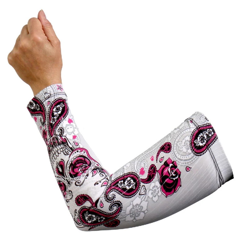 Relaxed Fashion Hot Leathers ARM1012 Sugar Paisley Arm Sleeve