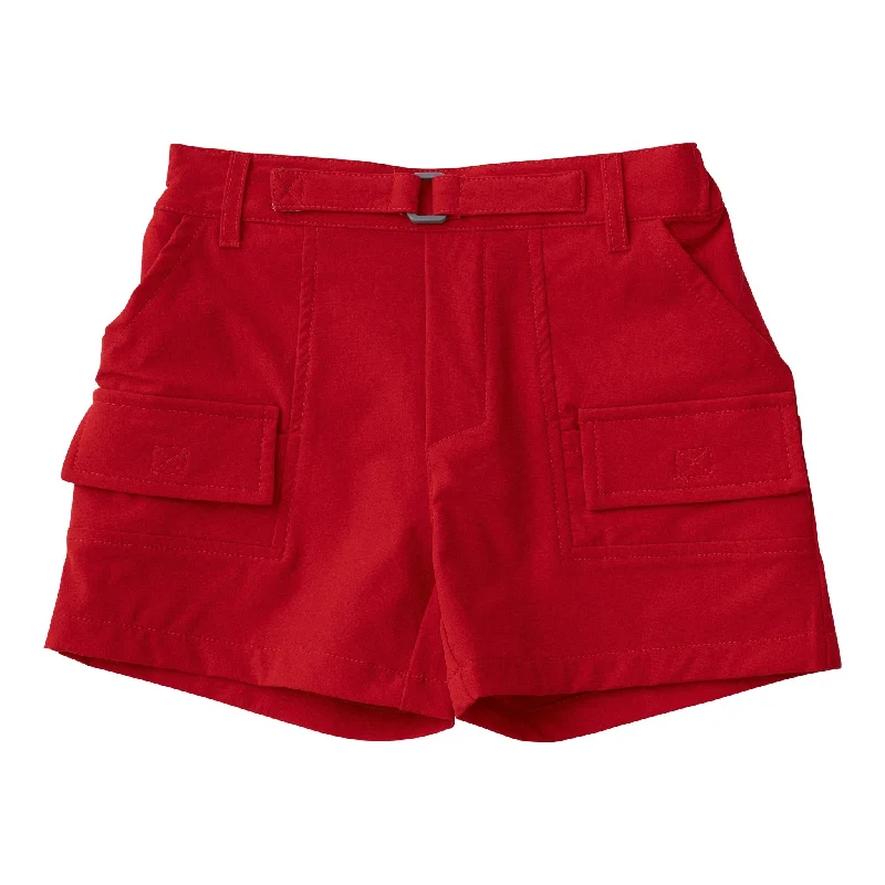 Unique Design Red Inshore Performance Short