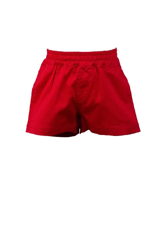 Youthful Spencer Boy Short, Red