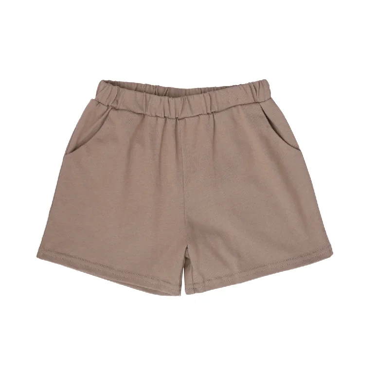 Soft Wearables Knit Khaki Shorts