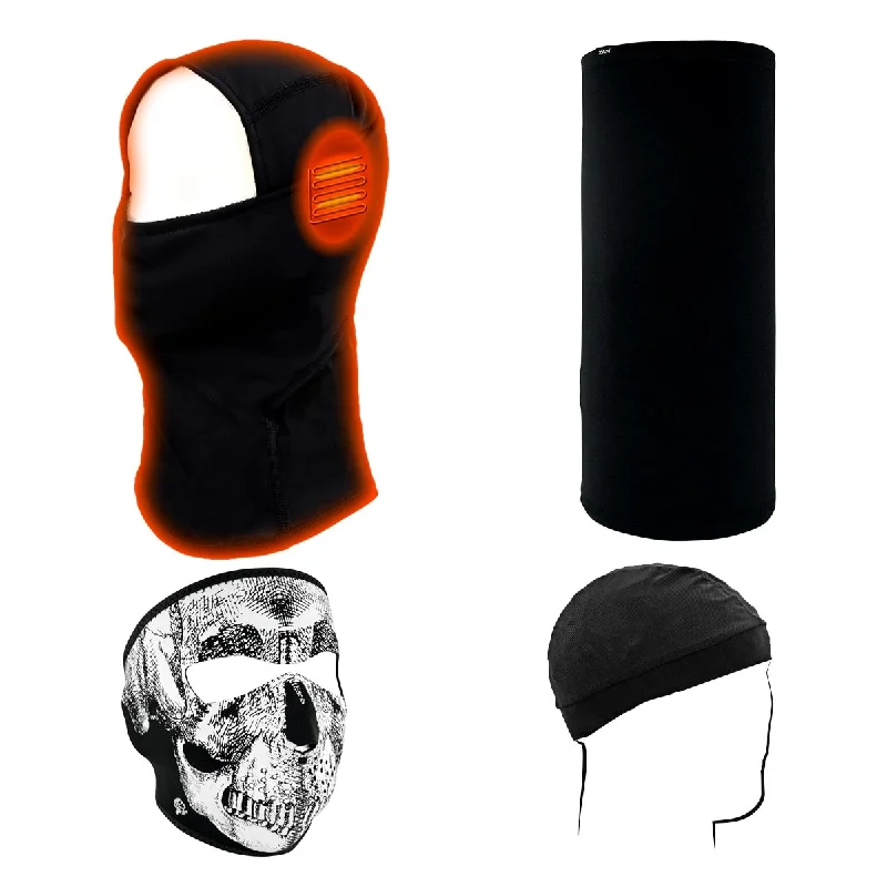 Cool Breeze At Night Gift Box 5 MP7922FMSET Black 'Heated' Balaclava and ZanHead Gear Products Cool Breeze At Night Gift Box 5 MP7922FMSET Black 'Heated' Balaclava and ZanHead Gear Products
