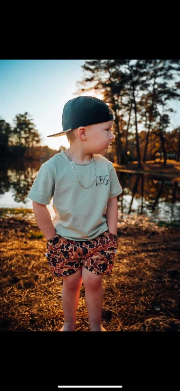 Casual Street Dark Old Southern Fishing Shorts