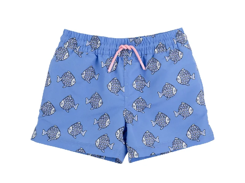 Soft Trends Tortola Swim Trunks Little Fishies