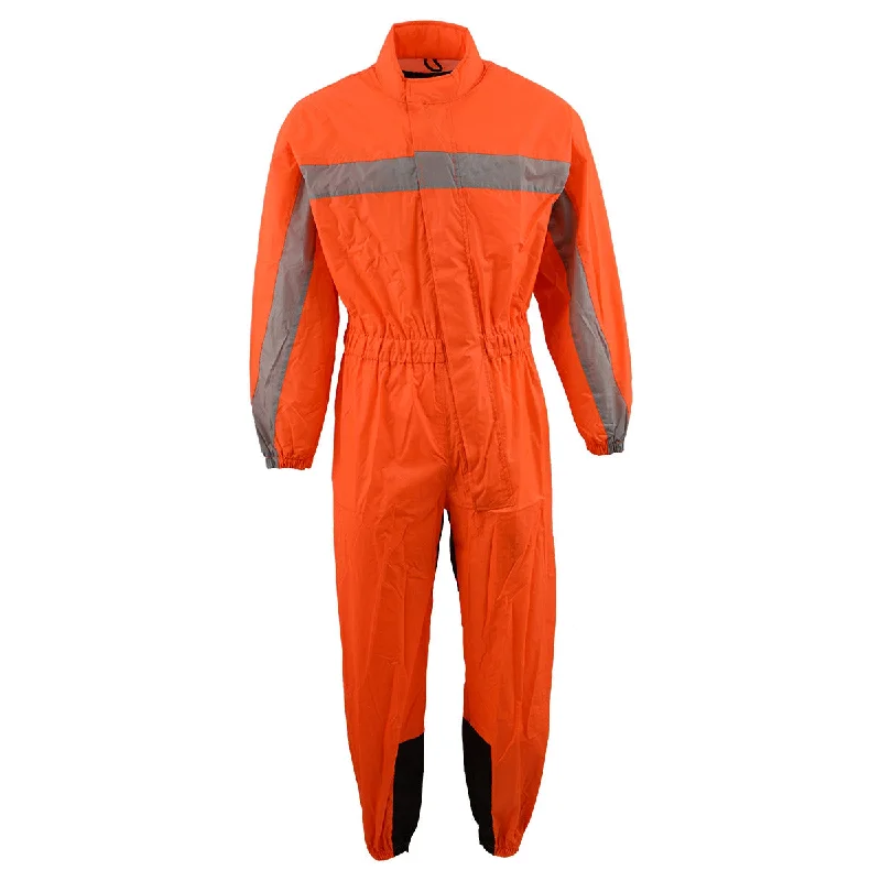 Casual Style NexGen Men’s XS5004 Orange Hi-Viz Water Proof Rain Suit with Reflective Panels Casual Style NexGen Men’s XS5004 Orange Hi-Viz Water Proof Rain Suit with Reflective Panels