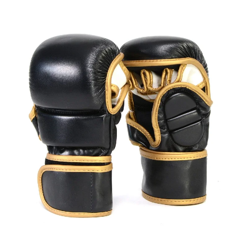 Relaxed Style X-Fitness XF2001 7 oz MMA Hybrid Sparring Gloves-BLK/COPPER