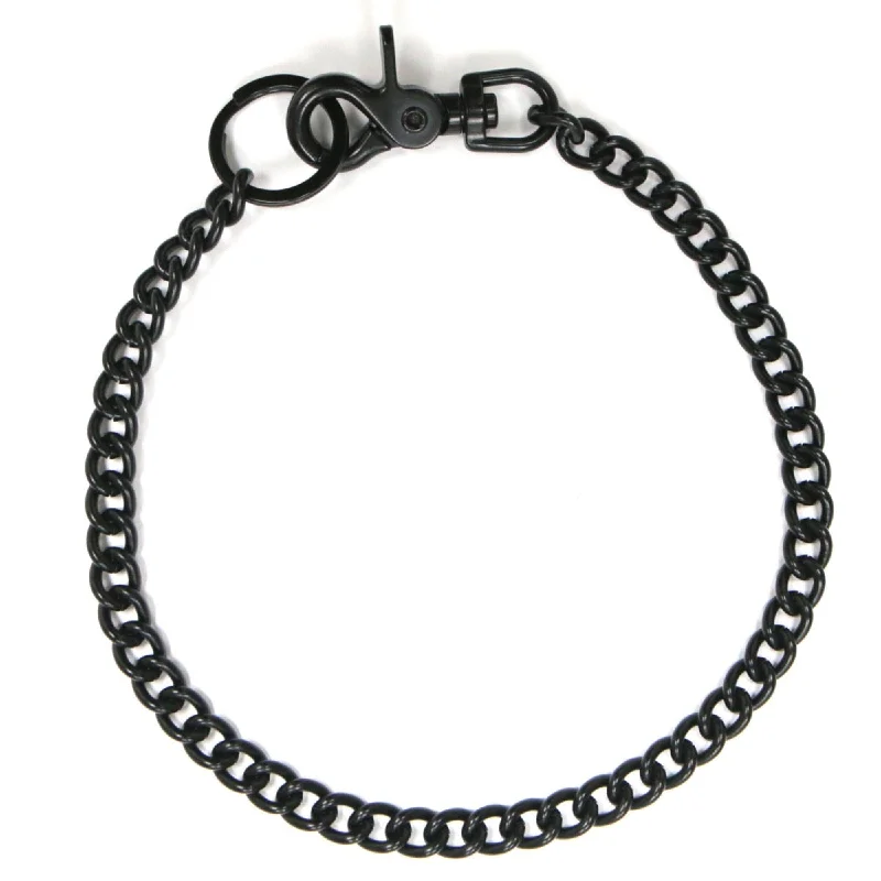 Hooded design Hot Leathers CWA1047 18" Black Link Wallet Chain