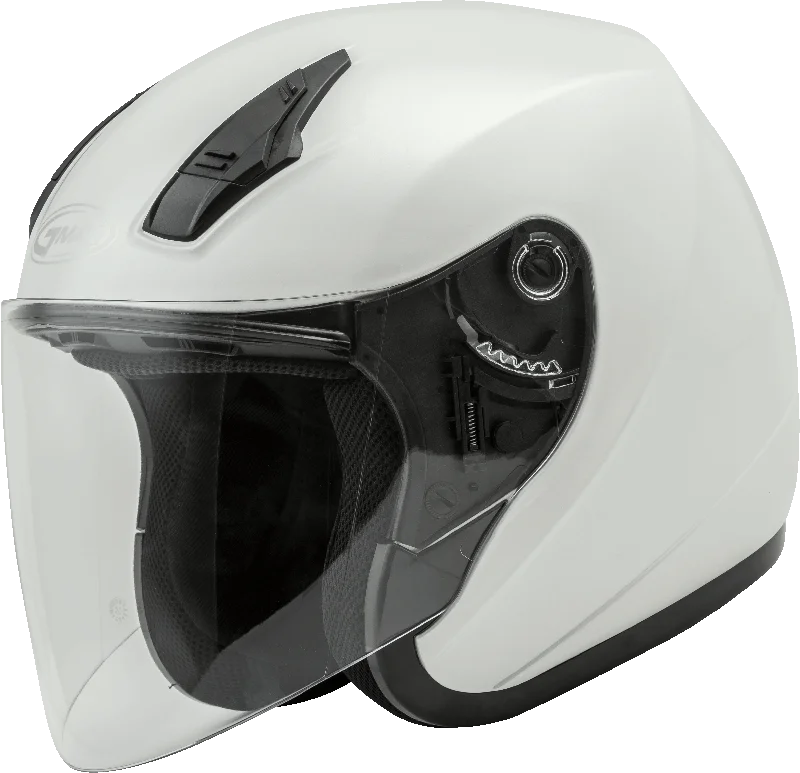 Warm Comfort GMax 72-4814 OF-17 Open-Face Helmet Pearl White