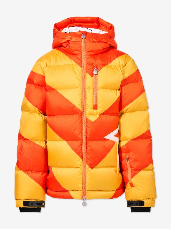 Classic Choice Perfect Moment Kids Super Mojo Down Puffer Jacket in Yellow