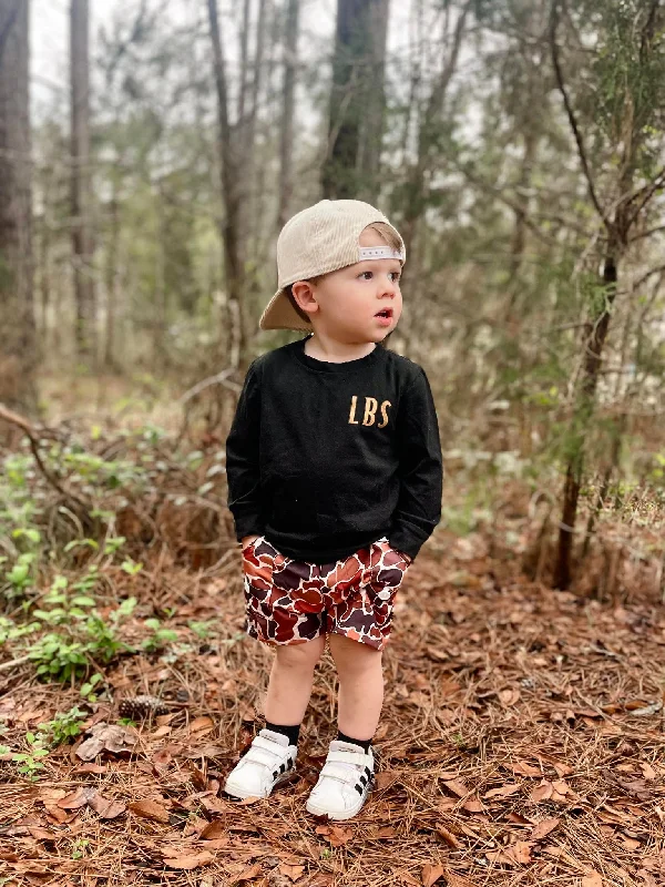 Modern City Rust Camo Shorts