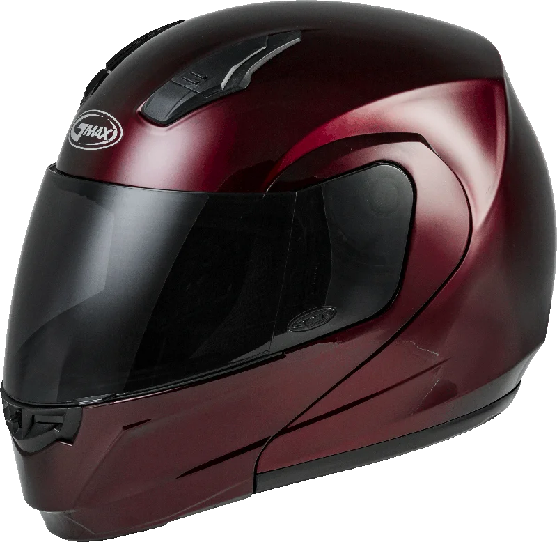 High-end Sense GMax 72-5025 MD-04 Modular Helmet Wine Red