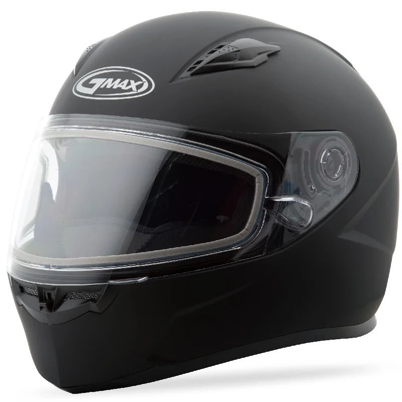 Versatile Comfort GMax 72-6310 FF-49S Full-Face Snow Helmet Matte Black
